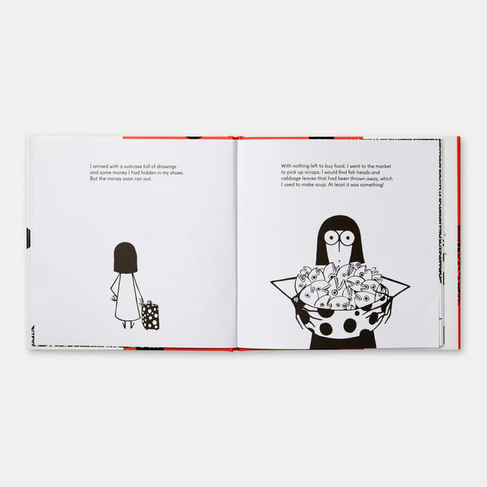 Yayoi kusama covered everything in dots and wasn´t sorry CHILDRENS BOOKS 