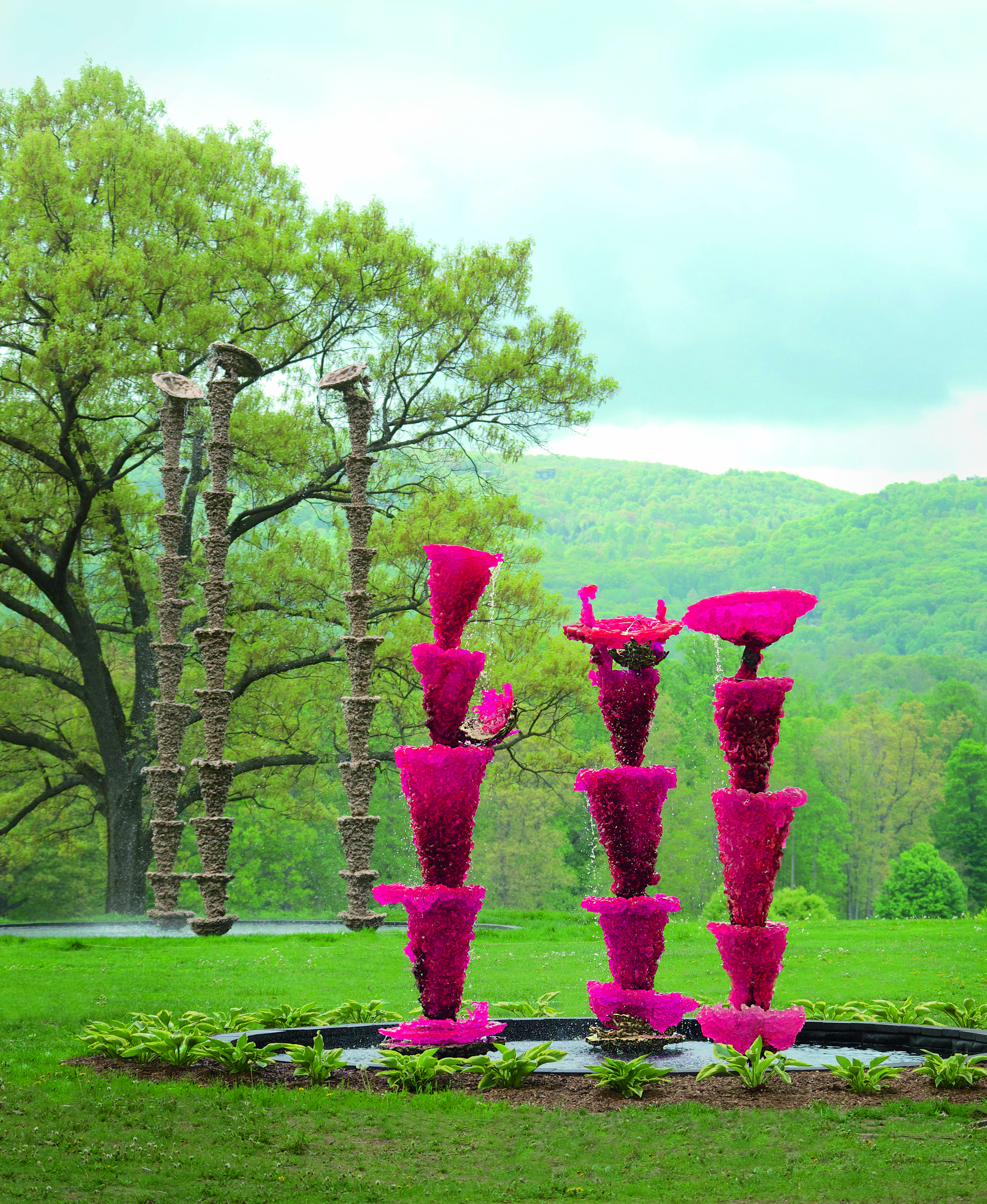 Landscape and Lynda Benglis