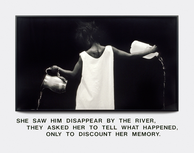 Waterbearer, 1986,  by Lorna Simpson