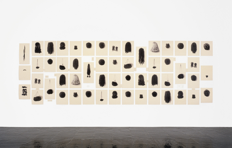 Wigs II, (1994–2006) by Lorna Simpson