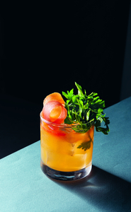 Carrot Spritz. Cocktail photos by Andy Sewell