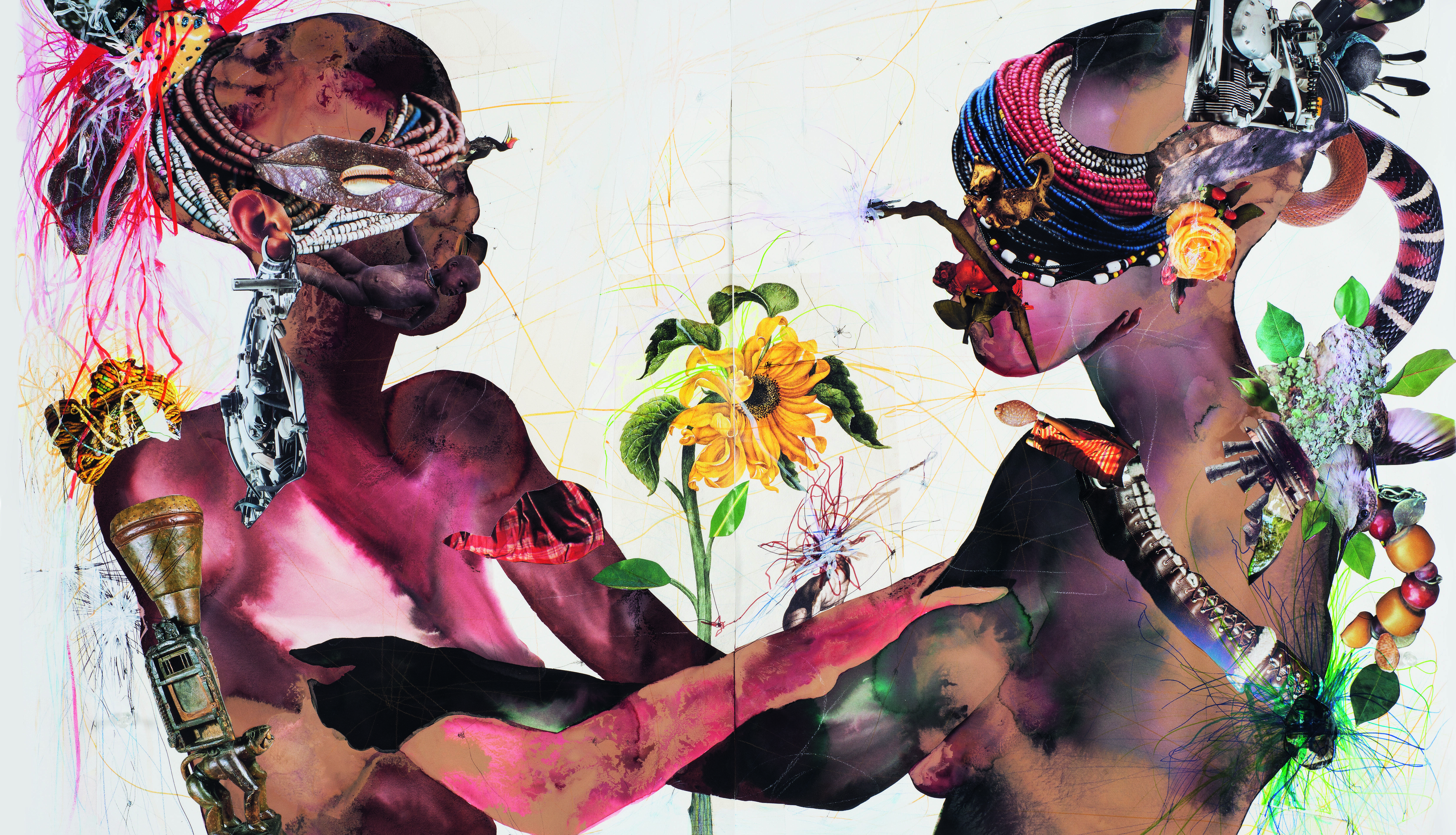 Wangechi Mutu’s mutant collages