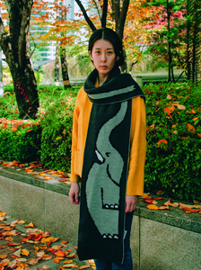 Elephant scarf, Nounou Autumn/Winter 2018