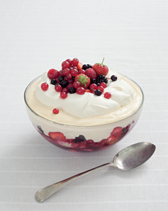 Summer pudding trifle, from Simple & Classic