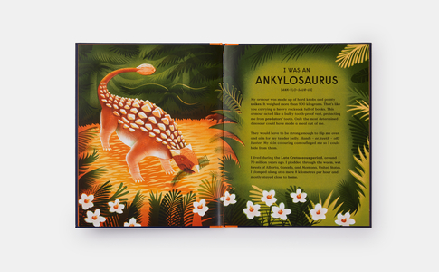 Pages from Phaidon's new Book of Dinosaurs