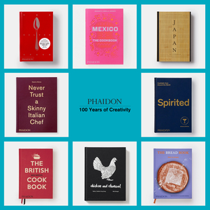 Some of Phaidon's Food 100 books