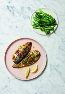 Salt and Vinegar Broiled Spanish Mackerel. Photography: Luke Albert