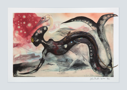 Wangechi Mutu - WaterSpirit washed Pelican, 2022