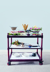 The dessert trolley at Ballymaloe House. Photo by Cliodhna Prendergast