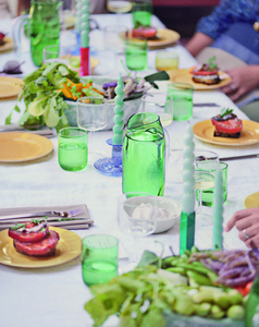 Dinner in collaboration with Ignacio Mattos, Los Angeles, 2021. Photo by Thomas Slack