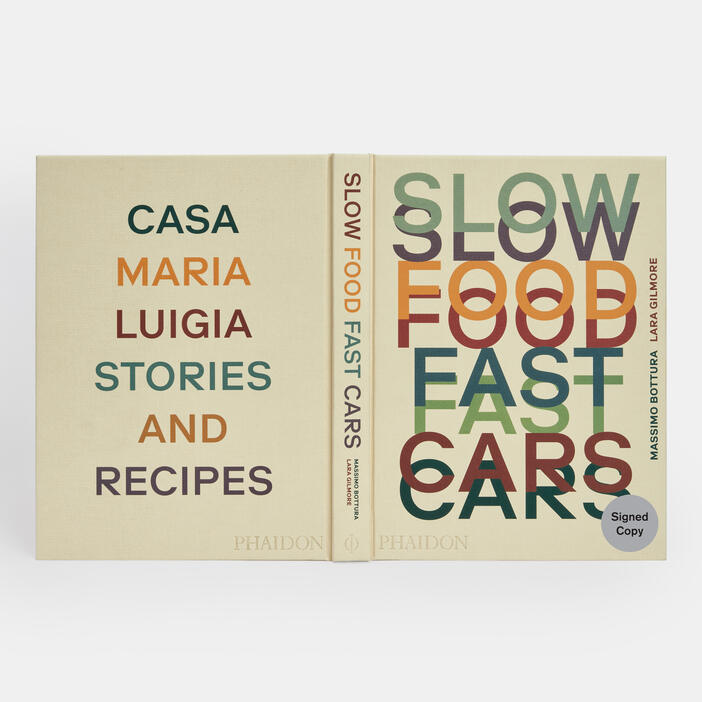 Slow Food, Fast Cars, Signed Books, Store