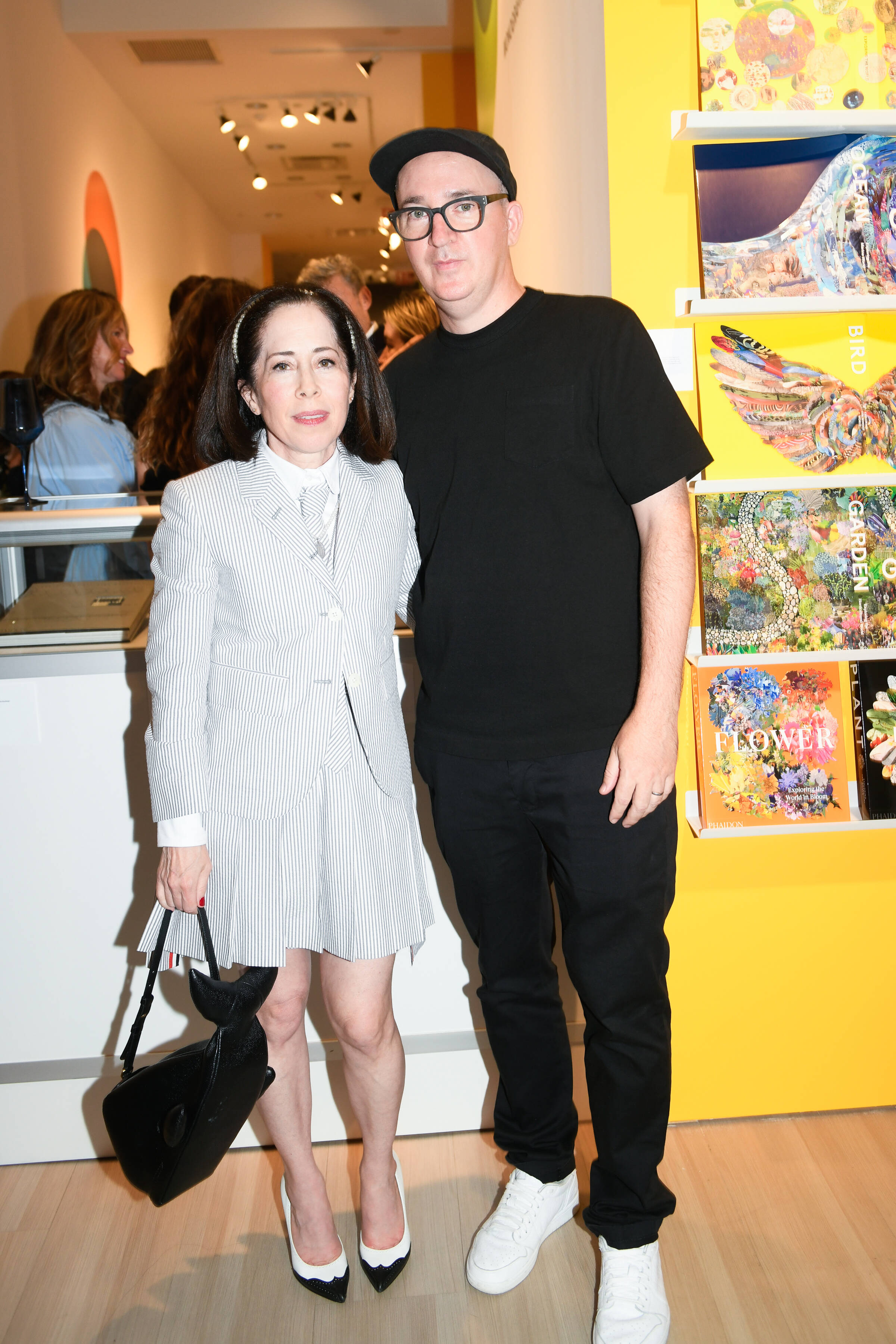 Phaidon 100 event/ party Christie's coverage rough