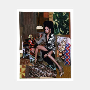 Mickalene Thomas: Racquel Come to Me Two (2018)