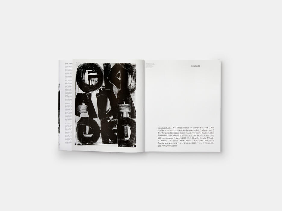 Adam Pendleton: Untitled (mask), 2020