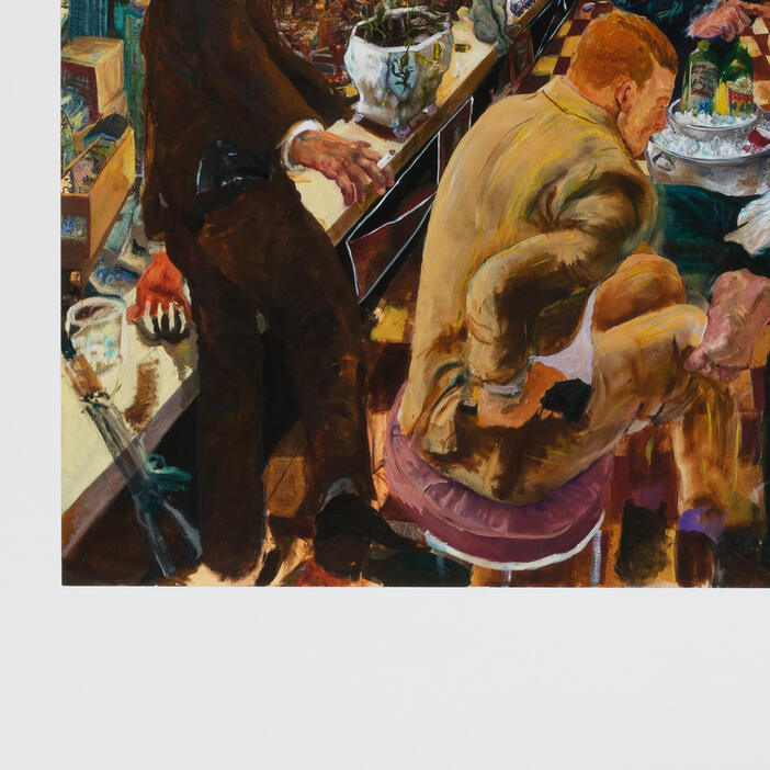 Celeste Dupuy-Spencer: When you've eaten everything below you, you'll devour yourself/except in dreams you're never really free, 2020/2021