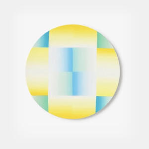 Judy Chicago: Sky Sun Dinner Plate