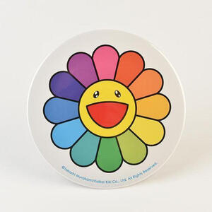 Takashi Murakami: Rainbow Flower (Large, badge), 2017