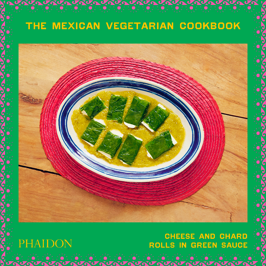 Cheese and Chard Rolls in Green Sauce