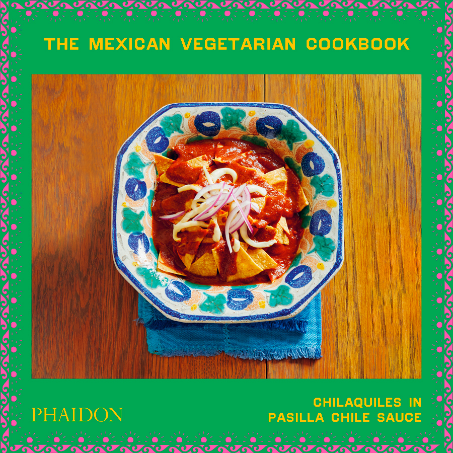 Chilaquiles in Pasilla Chile Sauce
