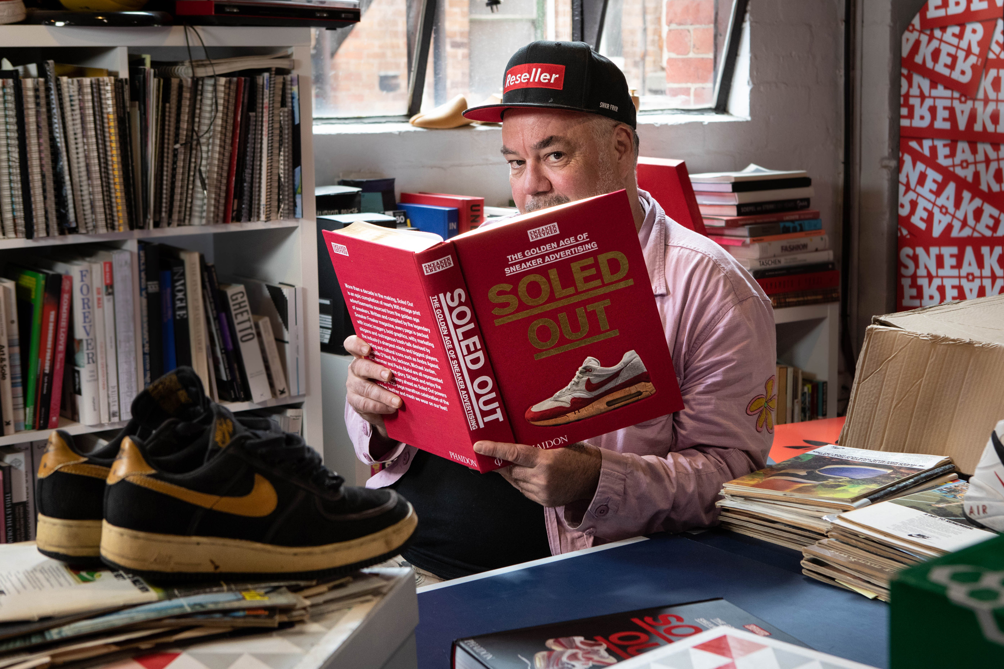 Woody of Sneaker Freaker magazine on Soled Out, the importance of the Air Max, the cringey side of old ads, and sneaker campaigns’ enduring appeal