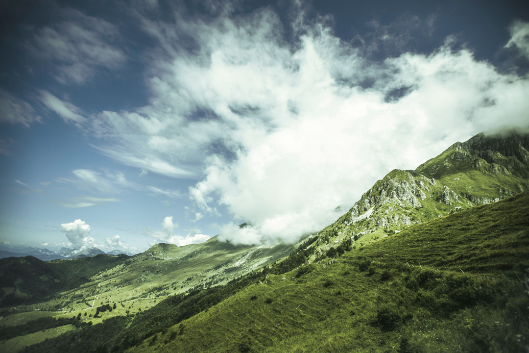 The landscape close to Ana's restaurant, Hiša Franko