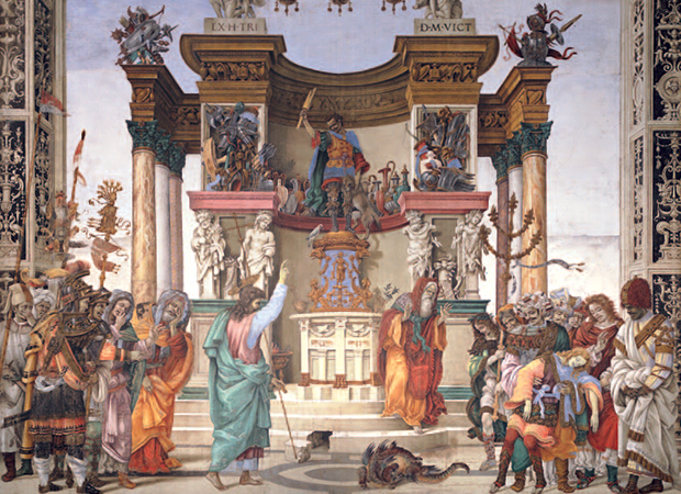 Filippino Lippi, Expulsion of the Devil by St Philip (1487-1502)