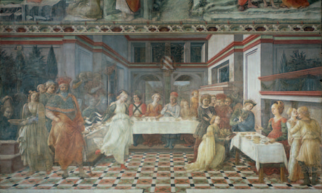 Filippo Lippi, <em>Feast of Herod: Dance of Salome</em>(c.1460-64)