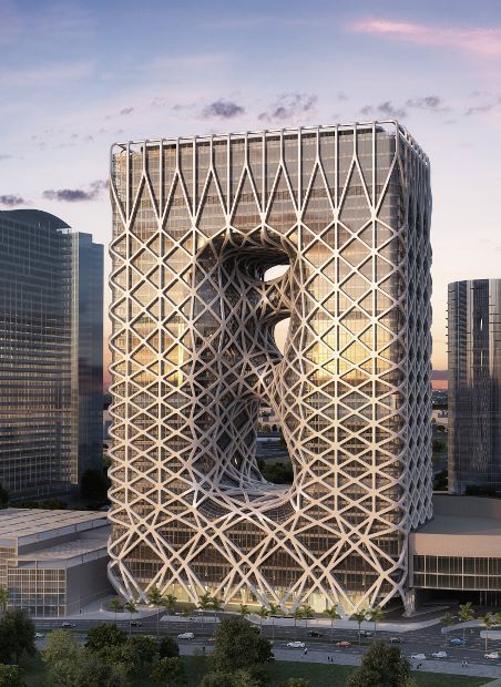 City of Dreams Hotel Tower, Cotai, Macau by Zaha Hadid Architects