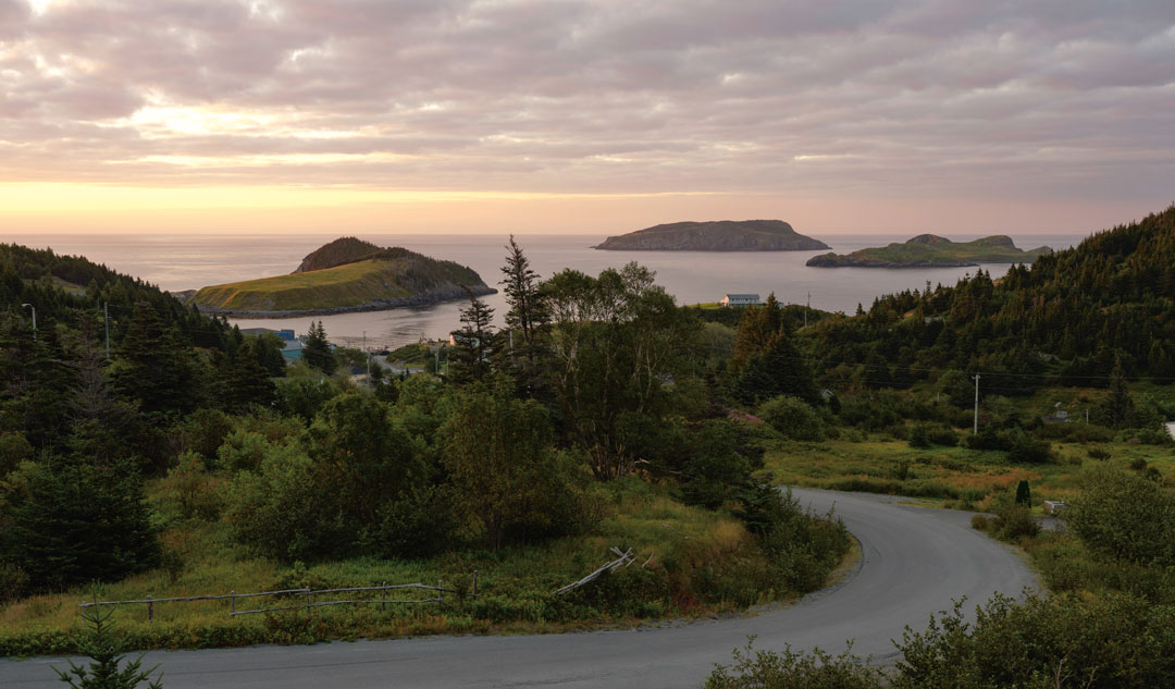 A landscape image from Wildness: An Ode to Newfoundland and Labrador, Jeremy Charles. Photography: John Cullen 