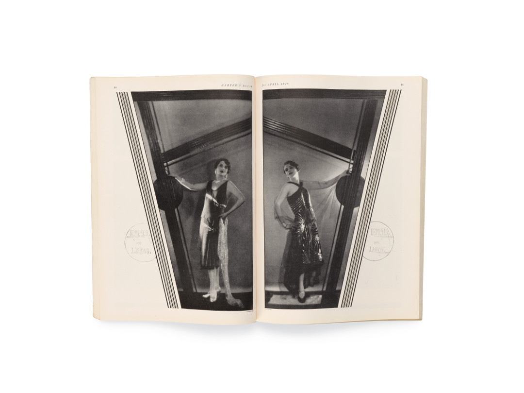 Baron Adolf de Meyer's photographs, April, 1928, Harper's Bazar. From Issues