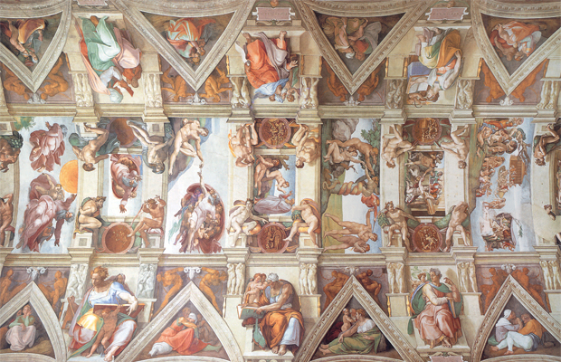 Michelangelo, Genesis (1508-12), The Sistine Chapel