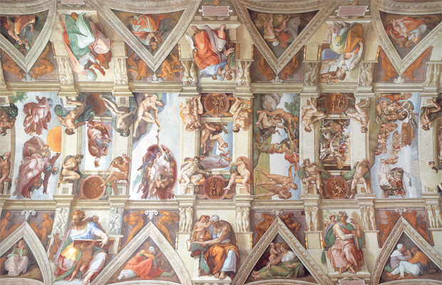 Michelangelo, Genesis (1508-12), The Sistine Chapel