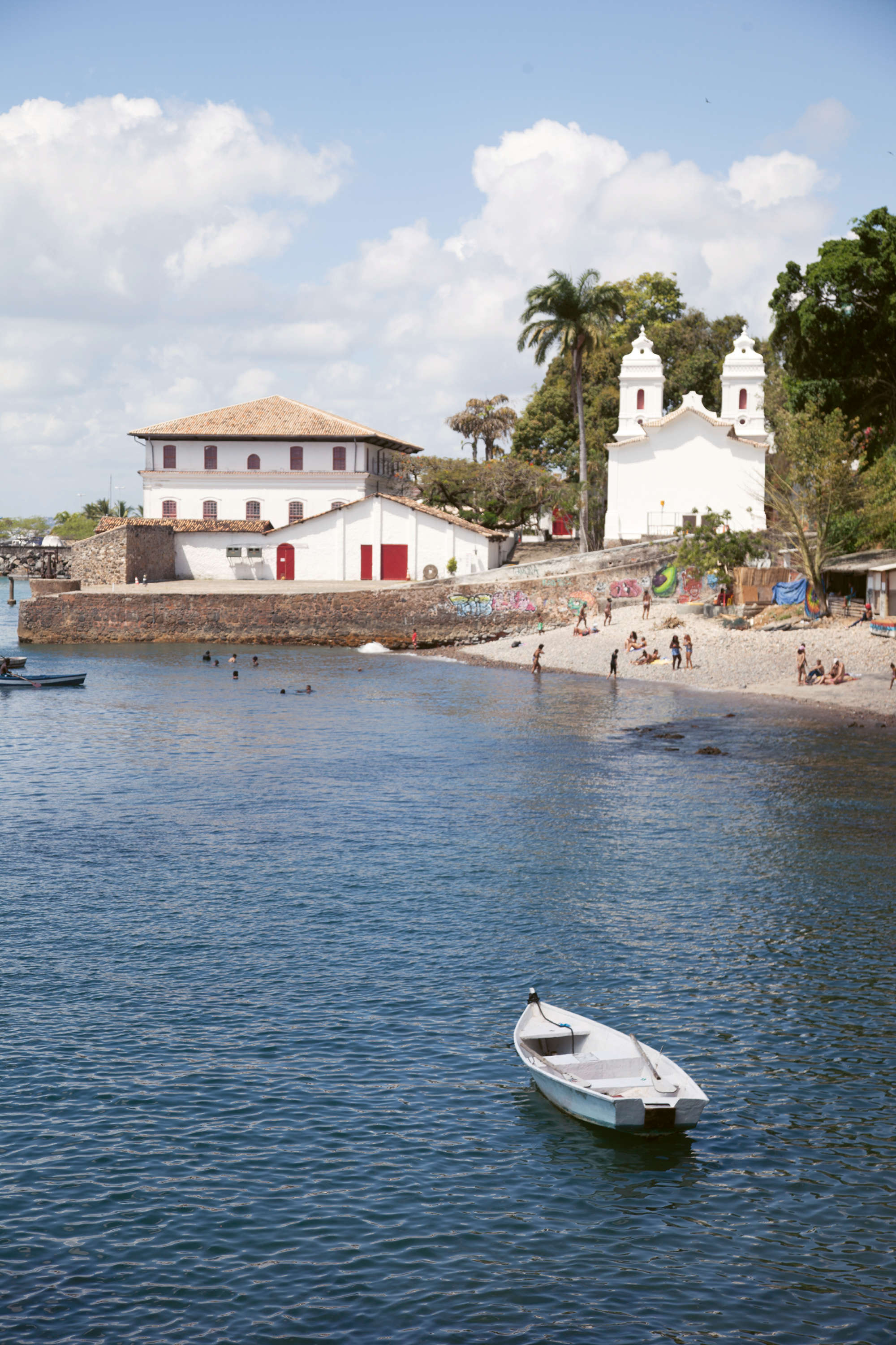 The Solar do Unhão, a sixteenth-century complex that was once a distribution center for sugar produced from Bahian plantations in Brazil. Photo: Nicholas Gill