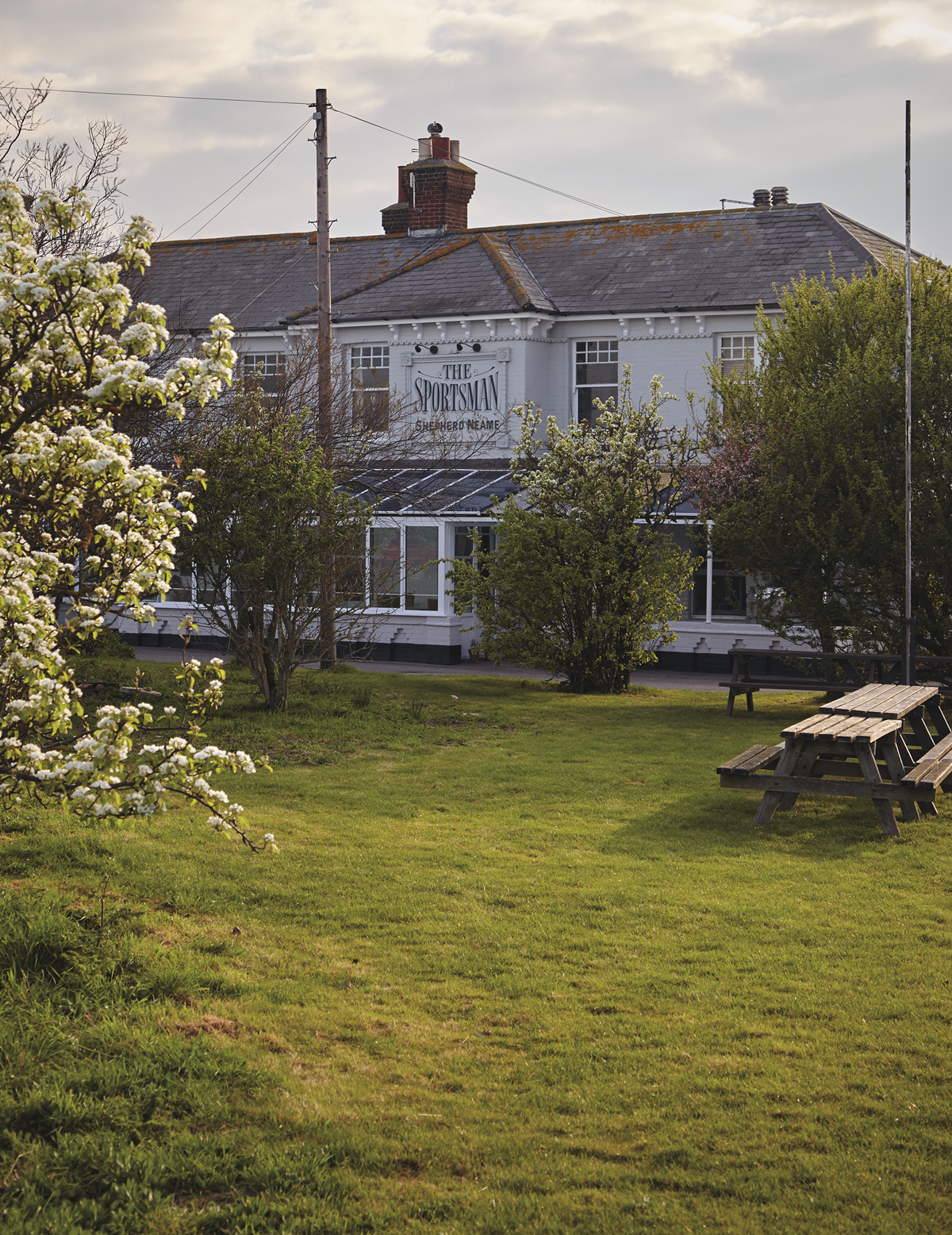 Stephen Harris's restaurant The Sportsman in Kent, southern England