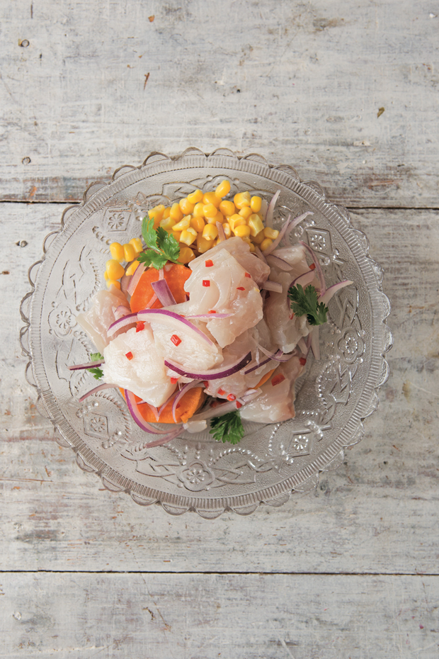 Classic ceviche from Peru: The Cookbook