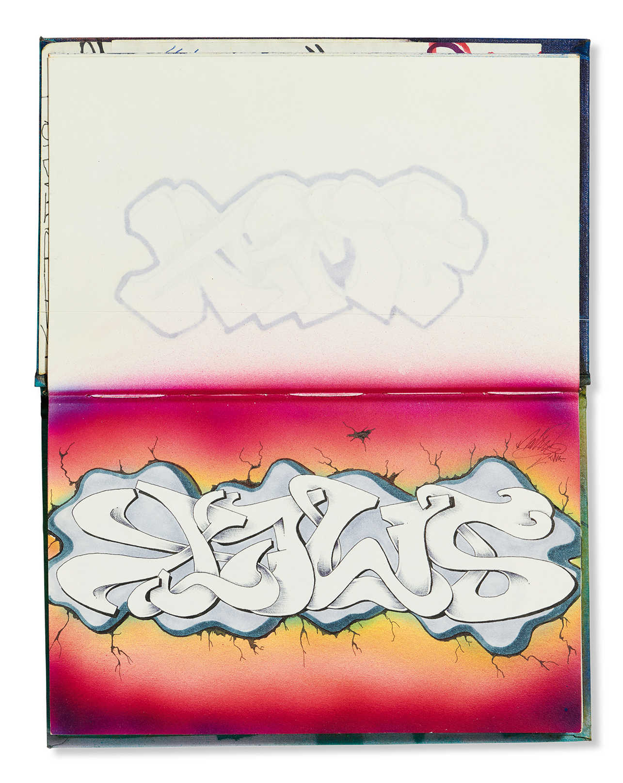 What KAWSs early graffiti tells us about his later success art Agenda Phaidon