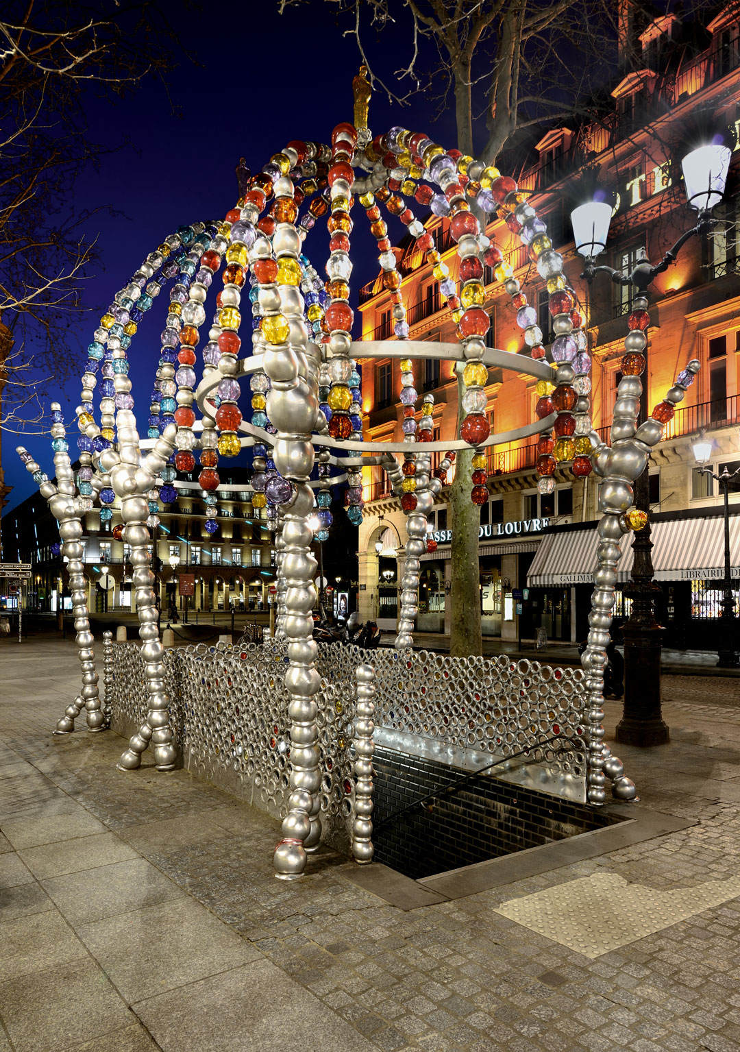 Kiosk of the Nightwalkers (2000) by Jean-Michel Othoniel