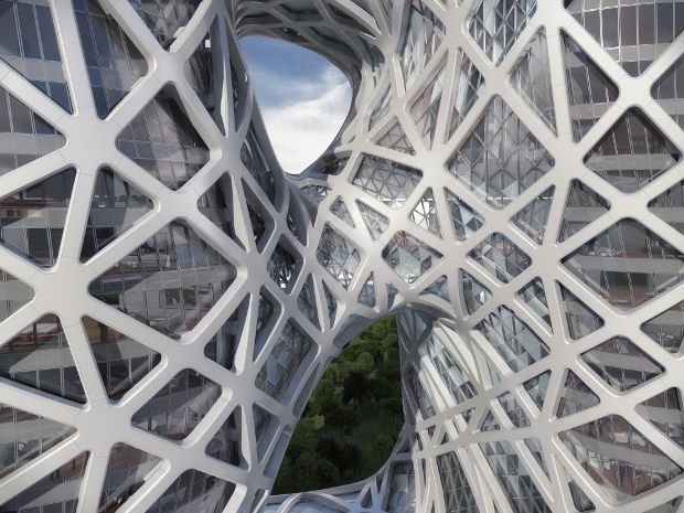 Does this new Zaha Hadid hotel look like a swimsuit?
