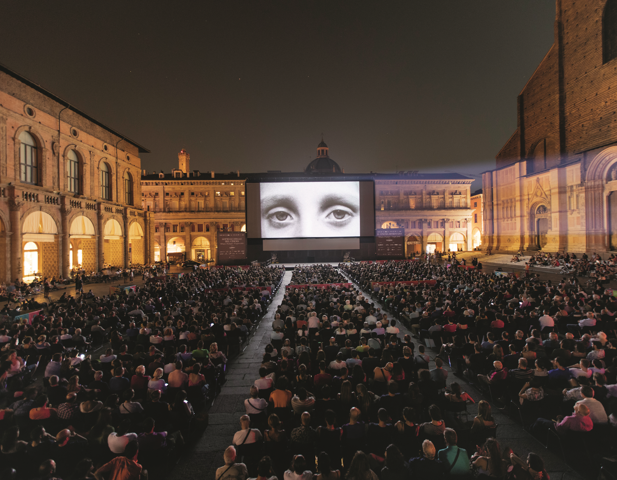 Cinema Sotto le Stelle, Piazza Maggiore, Bologna, 2018 
