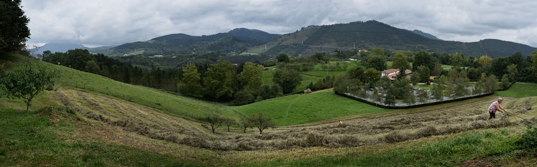 A view of Mugaritz and its surroundings, photogarphed by Per-Anders Jorgensen