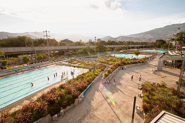 Luis Callejas, LCLA office, Cambridge, MA, USA / Medellín, Colombia: Aquatic Centre, Medellín, Colombia (2012) - phto courtesy LCLA office