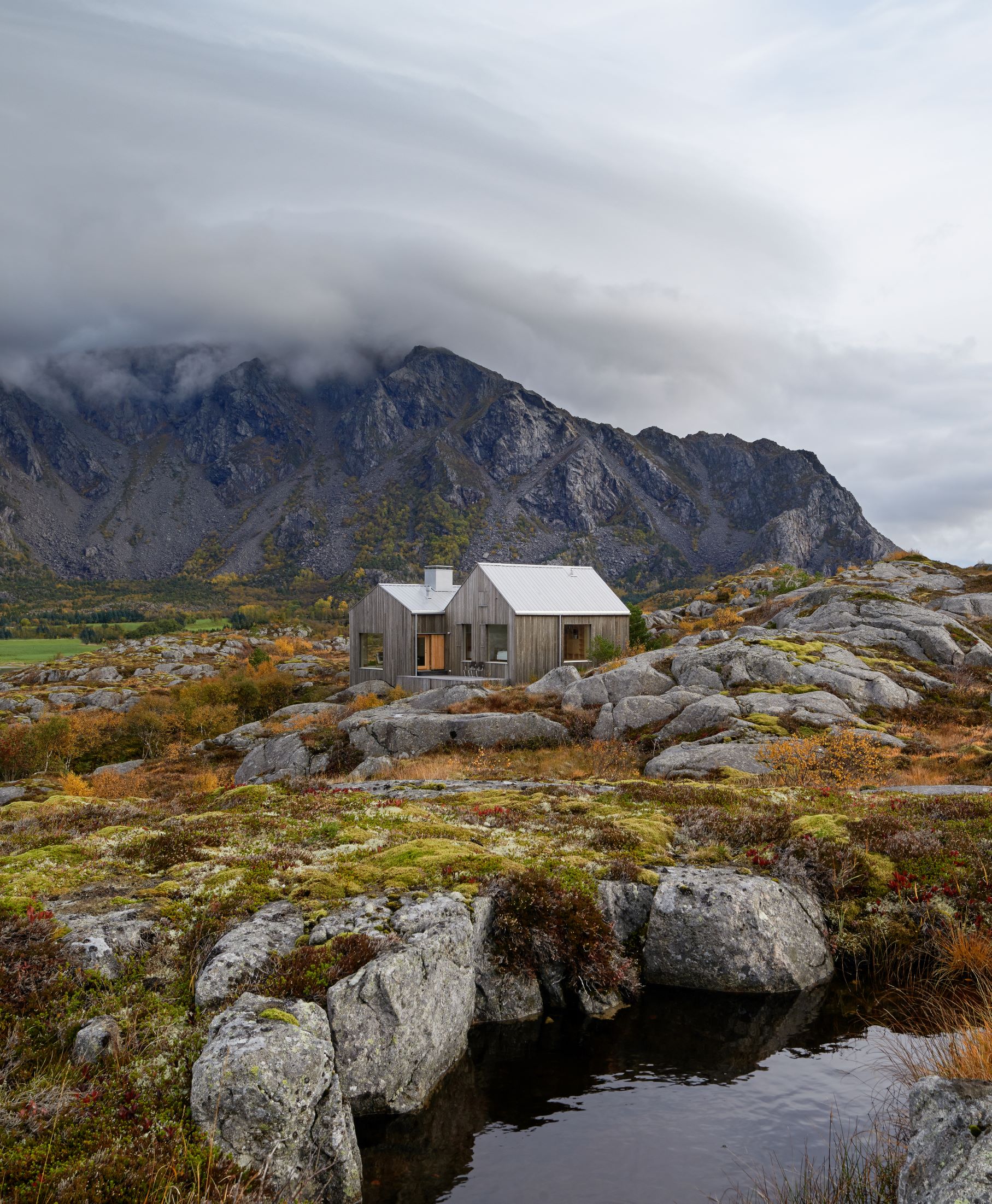 Writers House, by Kolman Boye Architects (2014), in Vega, Norway