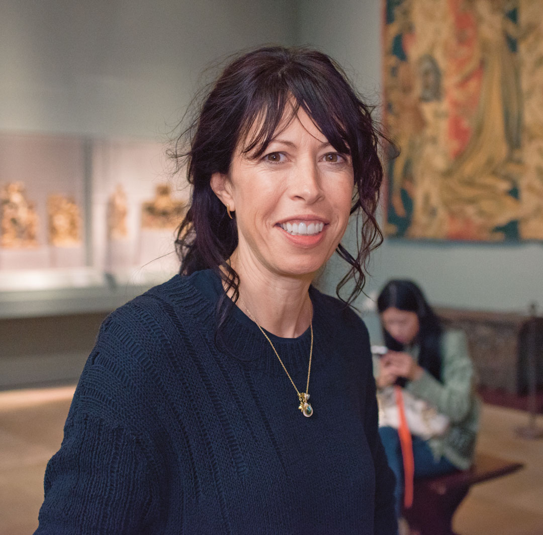 Cecily Brown, as featured in The Artist Project. Photo by Jackie Neale/Kathryn Hurni © The Met