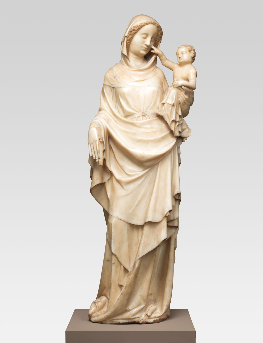 Virgin and Child, 1345, South Netherlandish. Photo: The Met