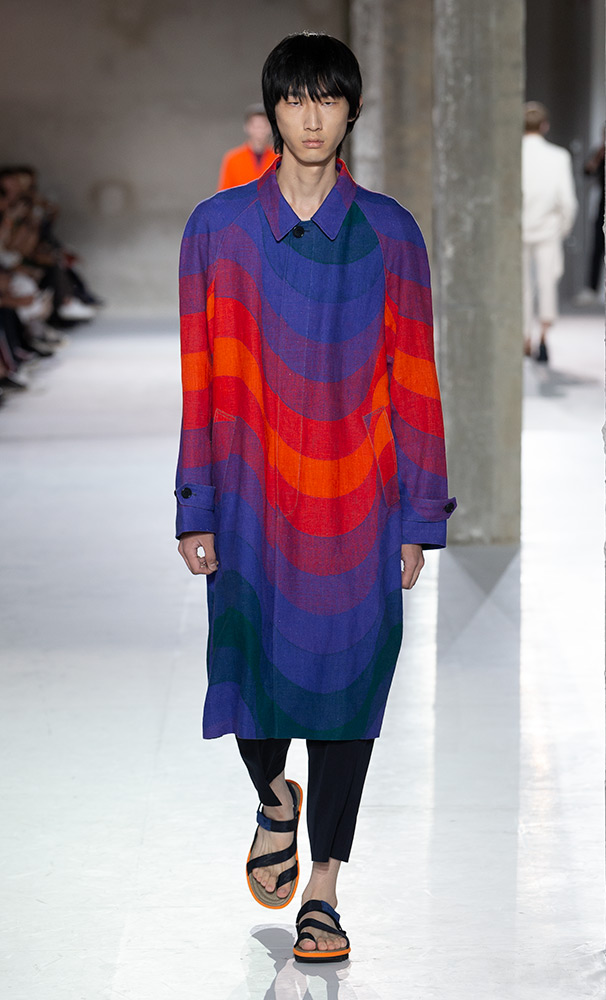 Dries Van Noten works Verner Panton into his new collection