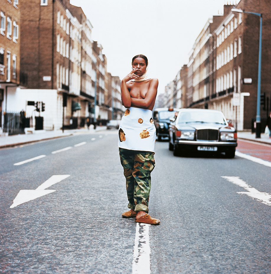 Corinne on Gloucester Place (1993) by Wolfgang Tillmans