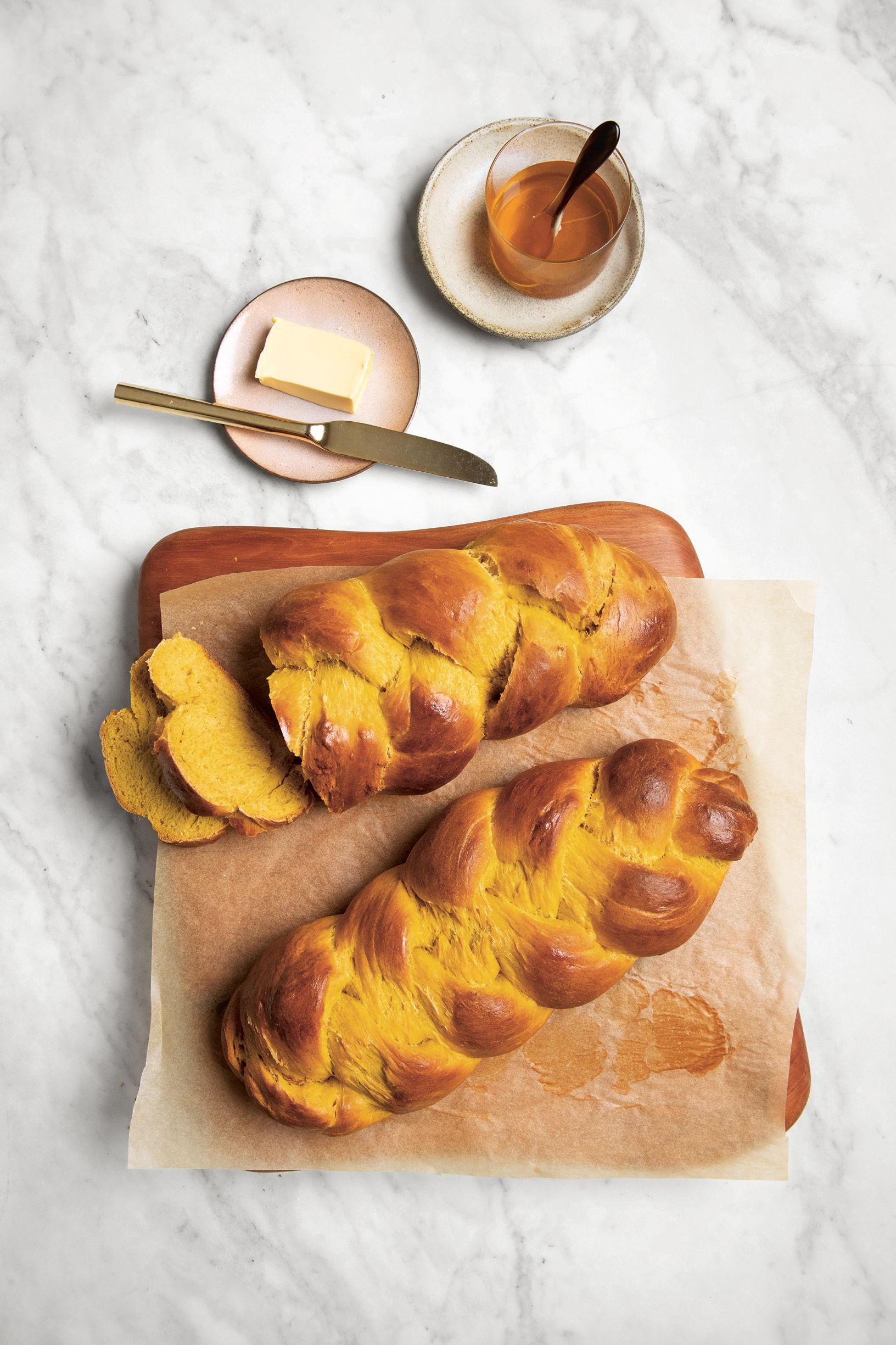 Yeasted pumpkin bread - The Jewish Cookbook