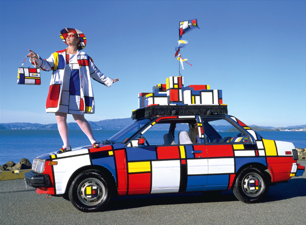 Emily Duffy's Mondrian Mobile, from Wild Art