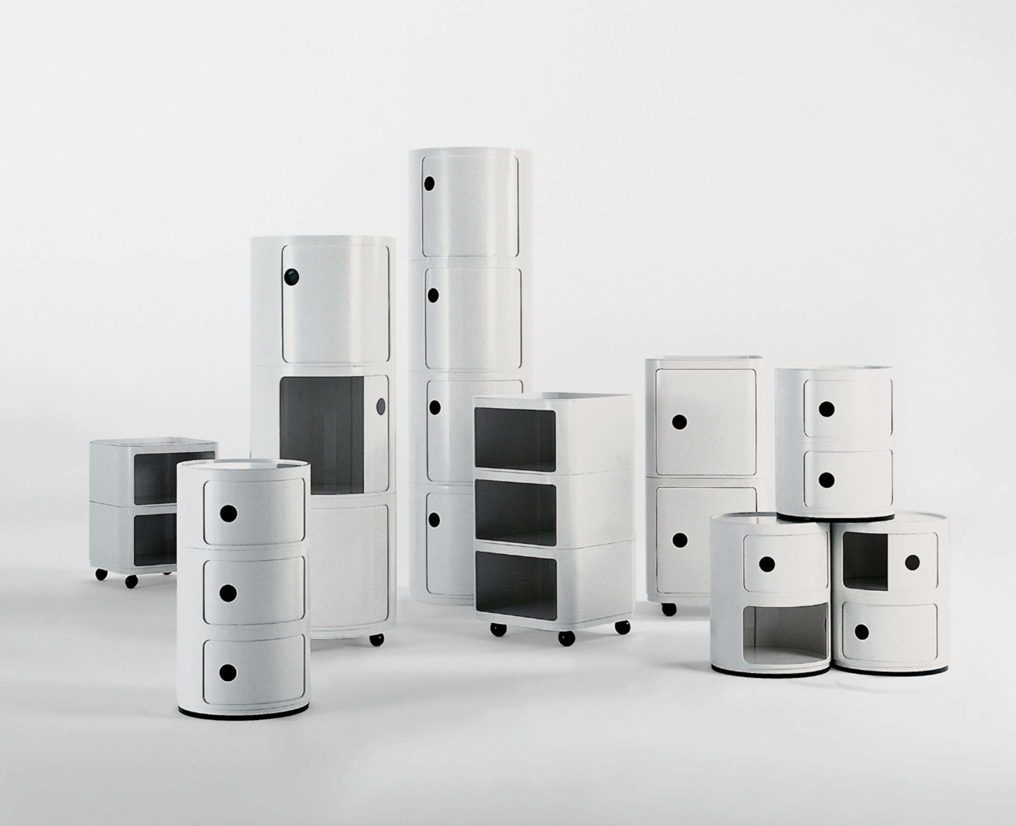The Componibili Modular Storage System by Anna Castelli Ferrieri