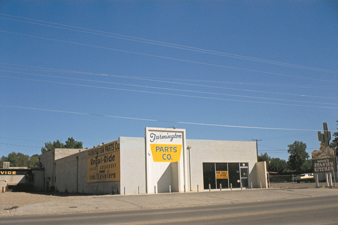 Farmington, New Mexico, June 1972. © Stephen Shore. Courtesy 303 Gallery, New York